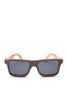 Alice Shoal 1004 Aguadulce Maple Wood Sunglasses Polarized Lenses Color Black
