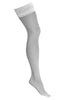 Kotek H019 White Fishnet Thigh Highs with Lace Band