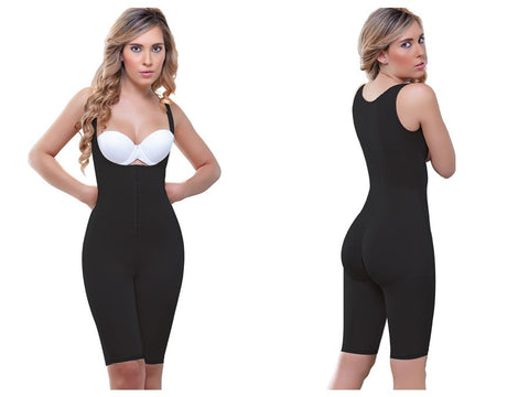 Vedette 938 Full Body Control Suit w/ High Back Color Nude