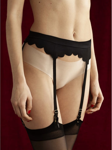 Fiore Celia Lace Top Backseam Thigh Highs Sensual Collection