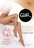 Gatta Comfort Style Sheer Classic Pantyhose with Comfort Top 20 Den
