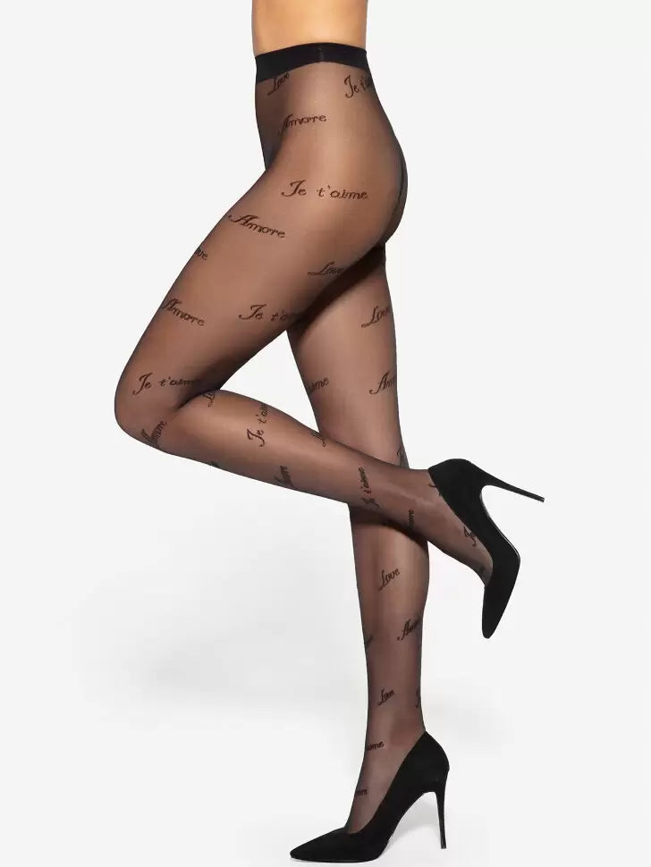 Gatta Lovely 20 Pattern 04 Pantyhose 20 Den