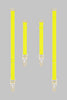 Maison Close Signature Neon Yellow Stocking Suspender Straps