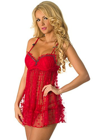 Rene Rofe Ahead of The Curve Chemise & G-String Set