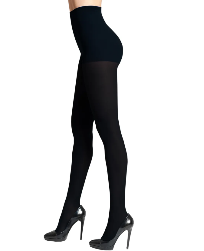 DONNA KARAN Super Opaque High Waist Control Top Pantyhose Style-0B677 –  Elegant Up