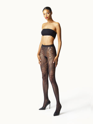 Wolford Snake Net Tights