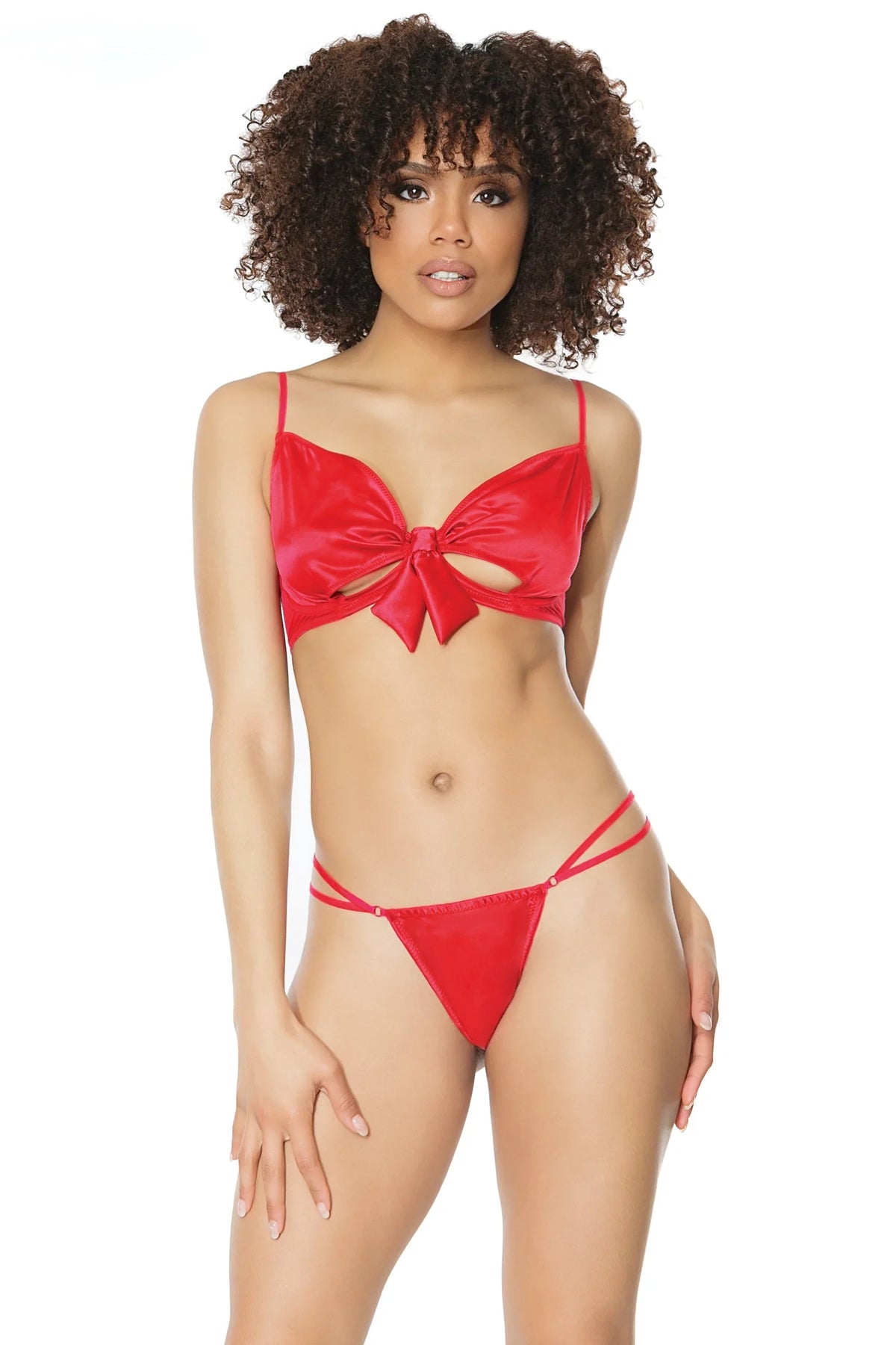 Red Handed Bra Set