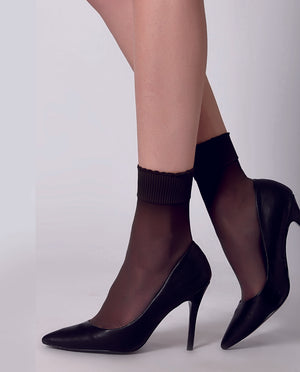 Cecilia De Rafael New Socquettes 20 Den Comfort ankle socks – 2 pairs