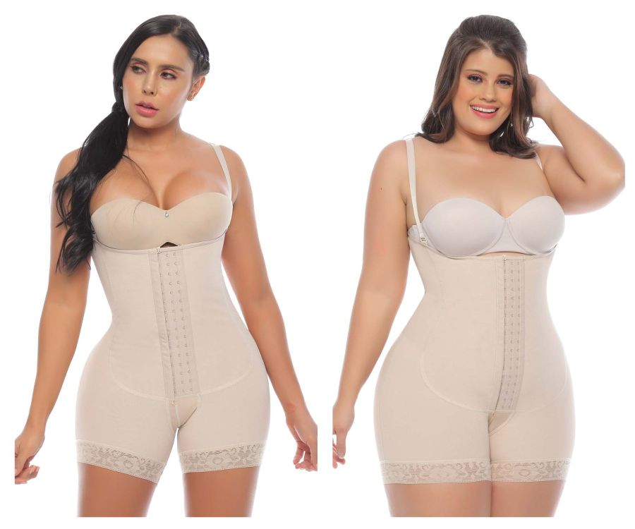 365me Shapewear G002 Control Bodysuits Alexa Color Beige