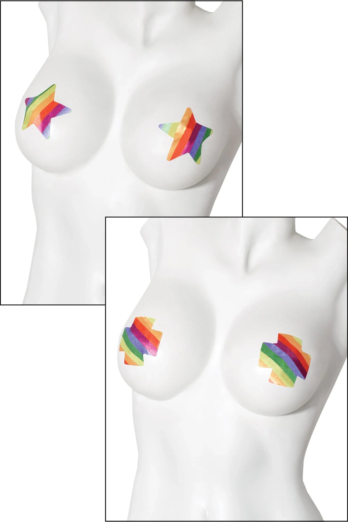 Double Rainbow Pasties Set