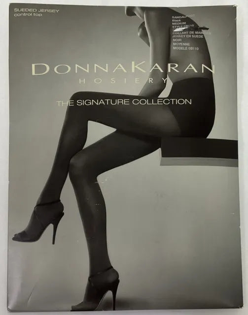 DONNA KARAN Signature Sueded Jersey Control Top Pantyhose Style-0B110