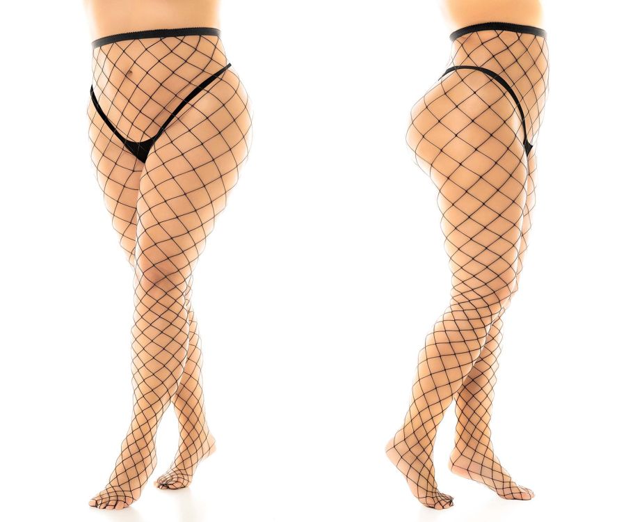 Mapale 1106X Fence Net Pantyhose Color Black