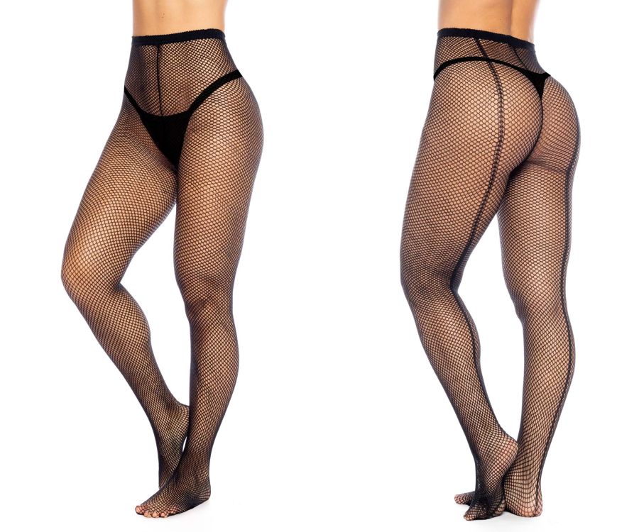 Mapale 1107 Fishnet Pantyhose Color Black