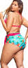 Mapale 6497X Two Piece Swimsuit Color Printed