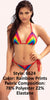 Mapale 6624 Bikini Color Rainbow Prints