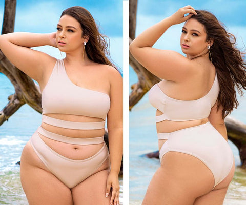 Mapale 67023 Two Piece Swimsuit Color Shimmery Ivory