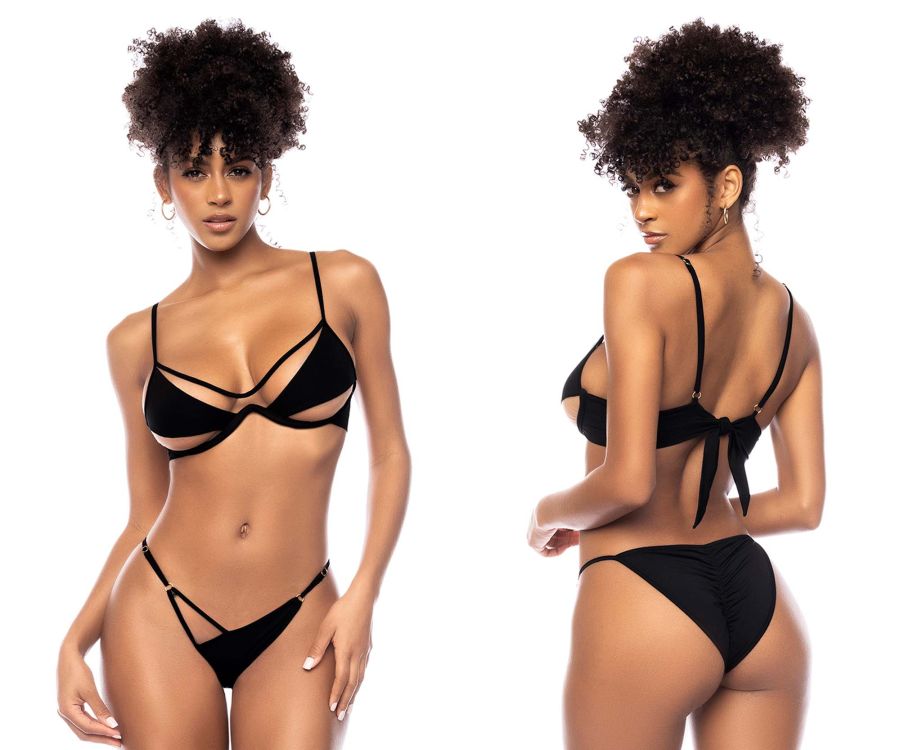 Mapale 67066 Underwired Two Piece Swimsuit Color Black