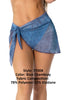 Mapale 77008 Cover Up Skirt Color Blue Chambray