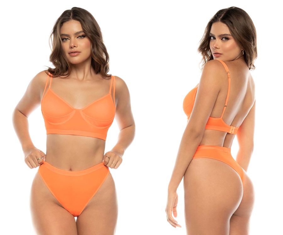 Mapale 8830 Margo Two Piece Set Color Hot Orange