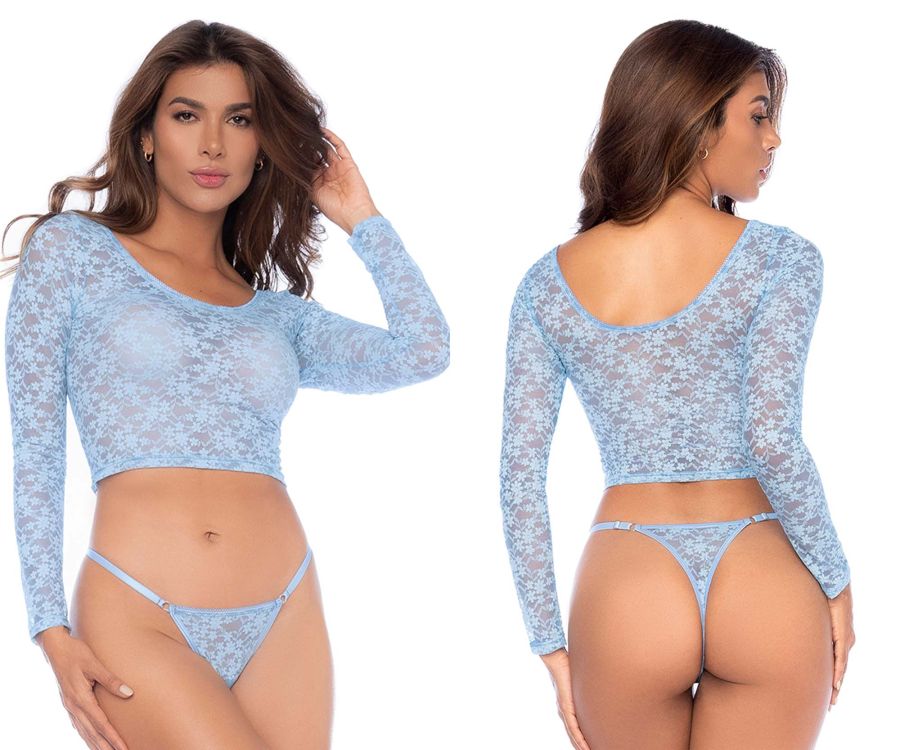 Mapale 8918 Two Piece Set Color Light Blue