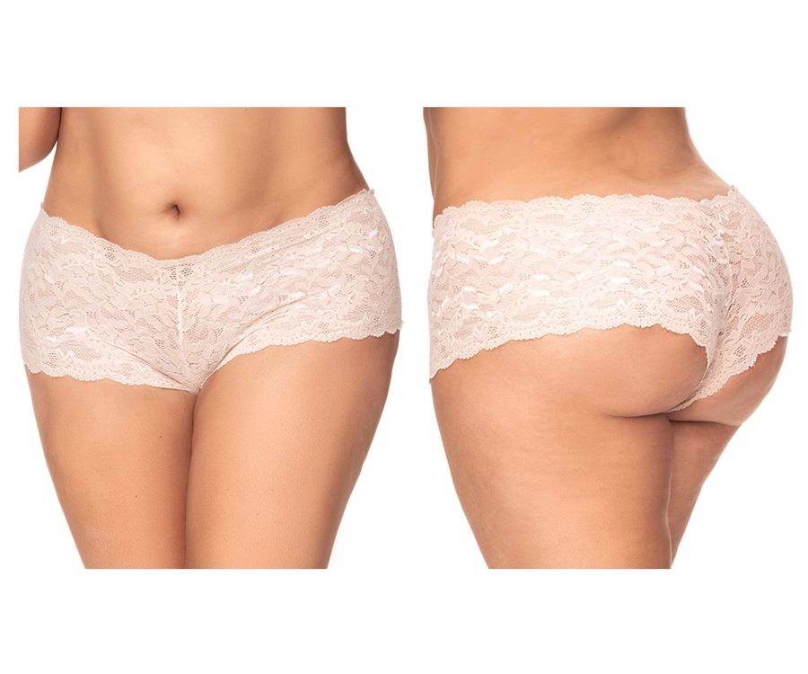 Mapale 90X Lace Boyshort Color Ivory