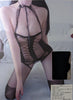 CLEARANCE -  ELEGANT UP SHEER Crotchless Bodystocking