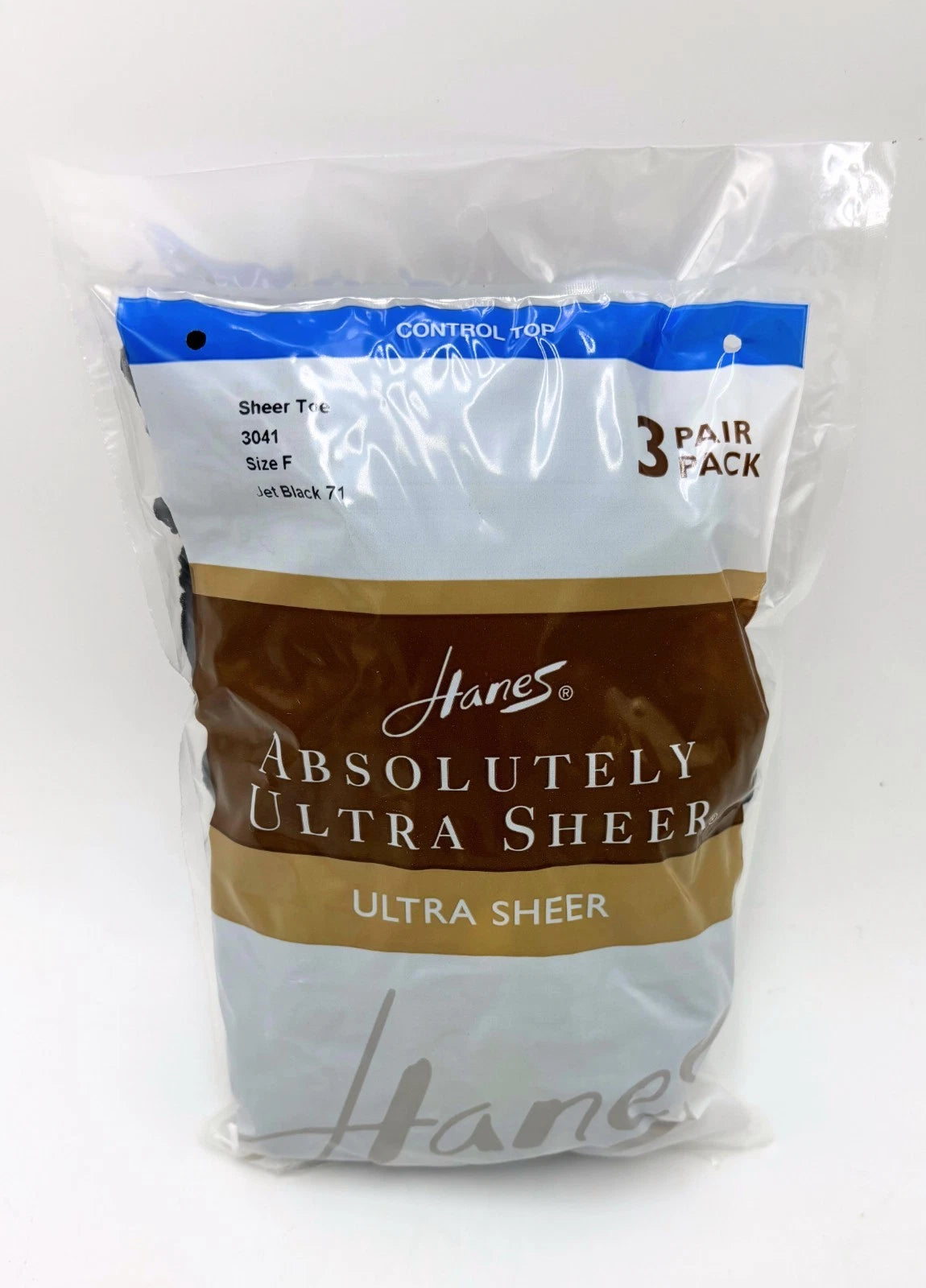 Hanes Absolutely Ultra Sheer Pantyhose 3 Pack 3041