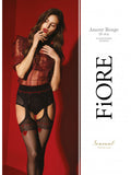 Fiore AMOUR ROUGE 20 Den Suspender Pantyhose Sensual Collection