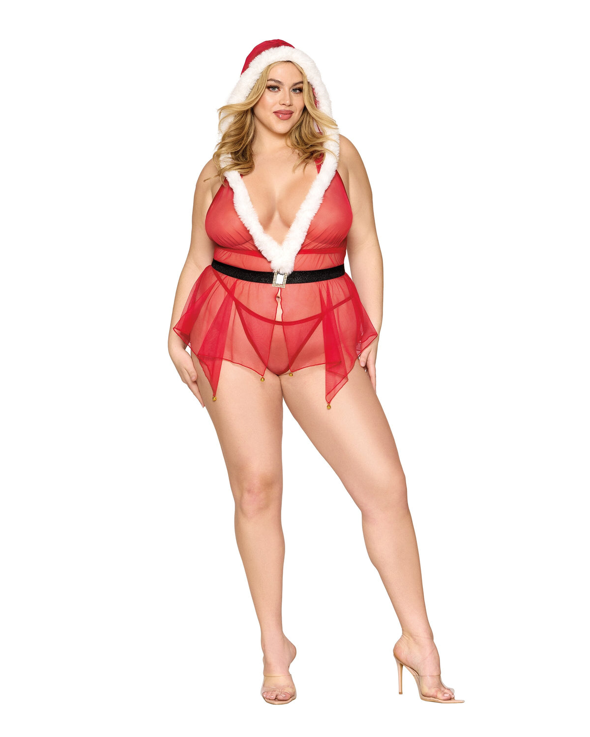 Dreamgirl Plus Size North Pole Hottie Diamond