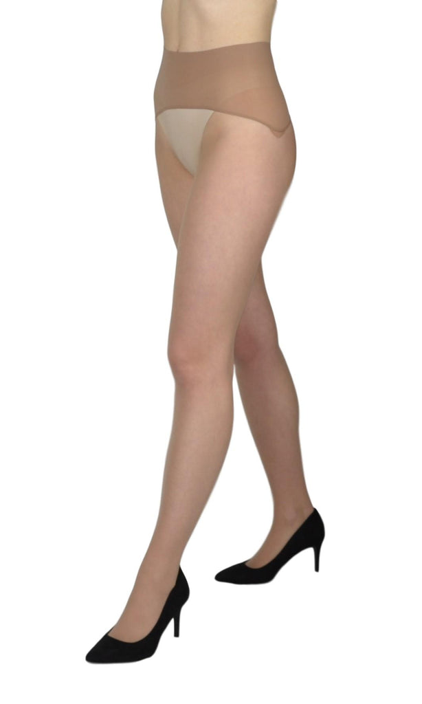 Gatta Talia Comfort Sheer Pantyhose with Seamless Comfort Top 30 den