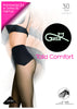 Gatta Talia Comfort Sheer Pantyhose with Seamless Comfort Top 30 den