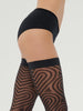 WOLFORD Hypnotic HEART Thigh Highs