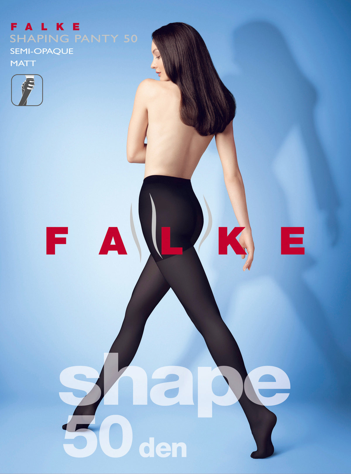 FALKE Shaping Panty 50 DEN Semi-Opaque Matt Pantyhose