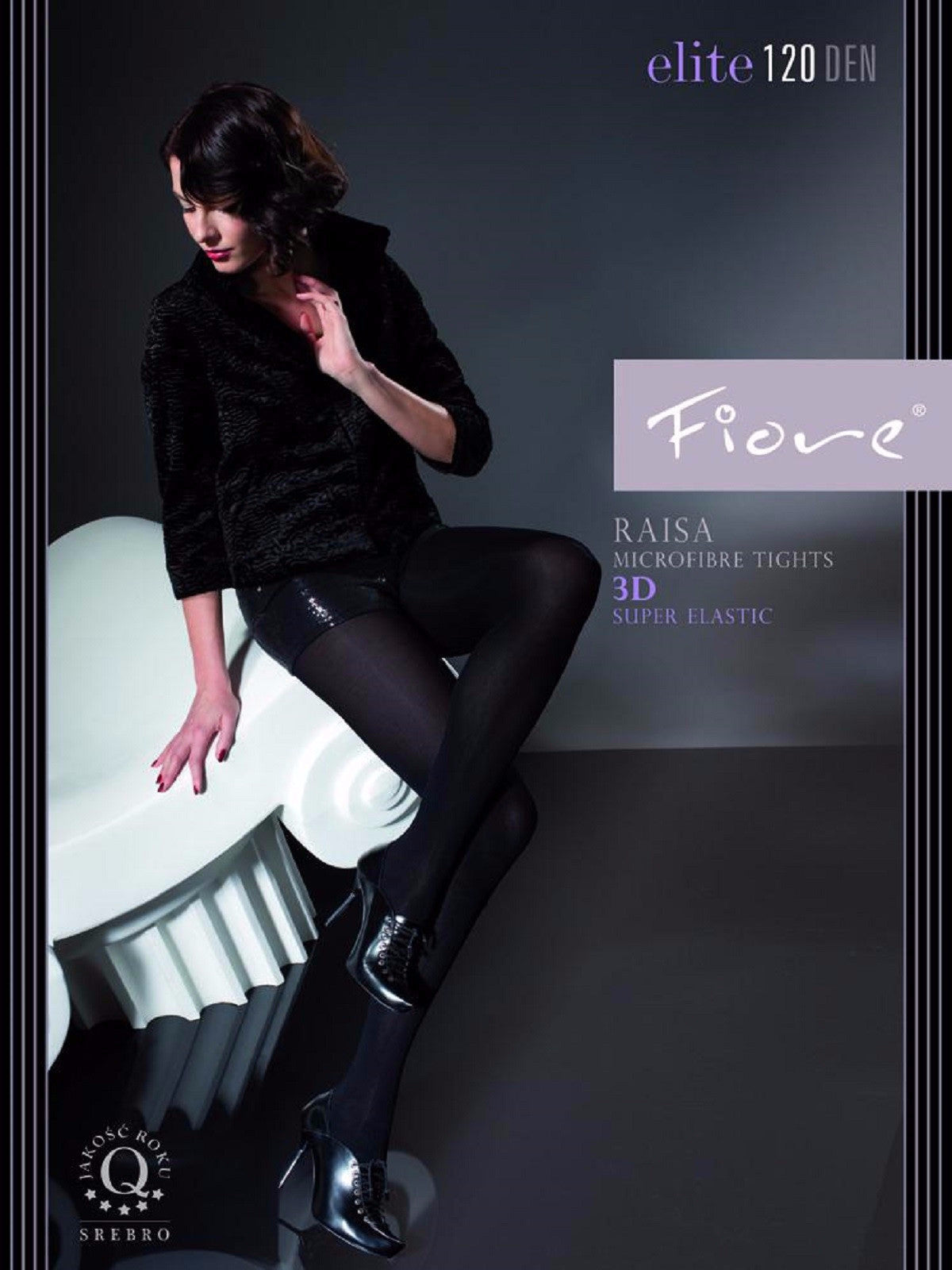 CLEARANCE - Fiore RAISA 120 Denier Tights Pantyhose