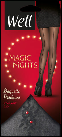 Well Magic Nights Graphique Chic Pantyhose MADE IN FRANCE